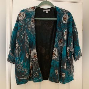 NY Collection petite small silky jacket